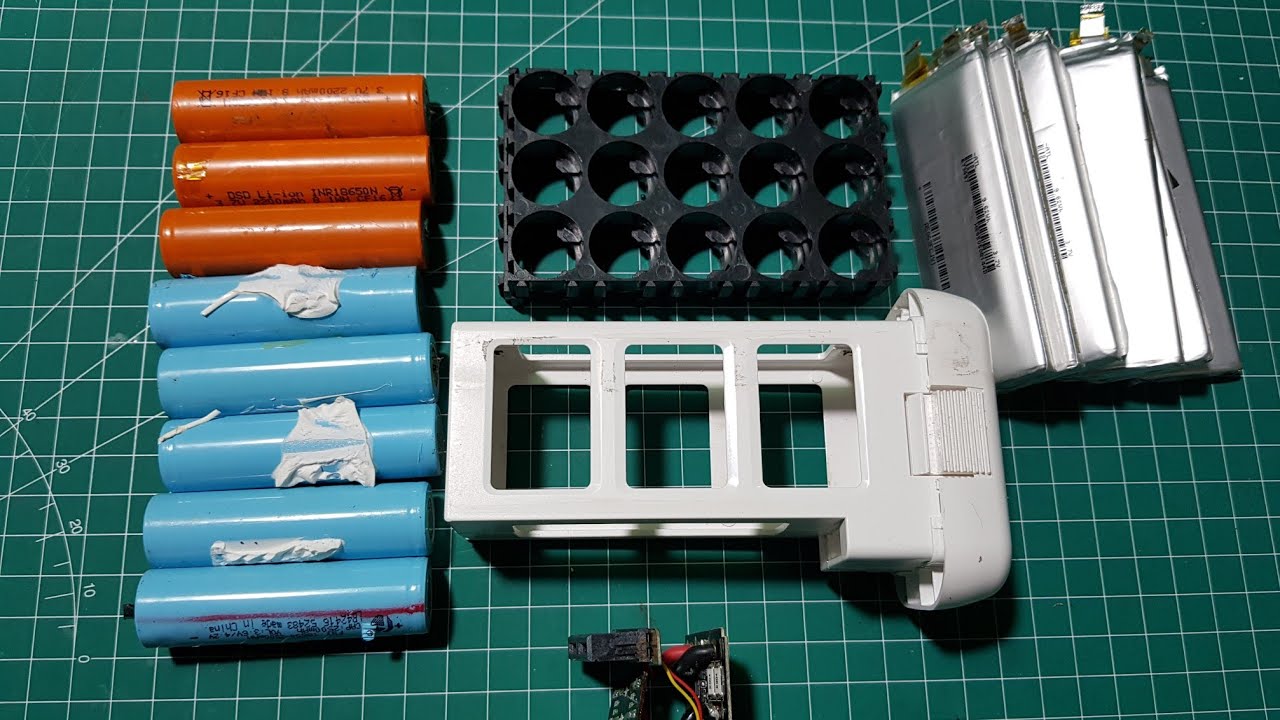 merakit baterai dji phantom menggunakan baterai 18650