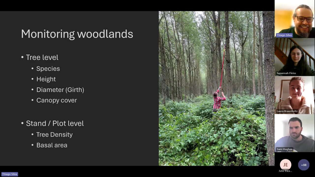 TreE PlaNat webinar #4: Using LiDAR in woodland ecology