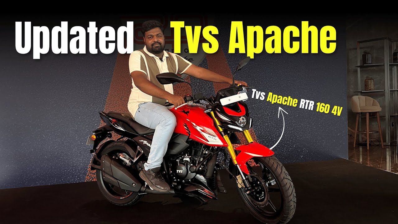 🚀 New Updates in Apache RTR 160 4V & 200 4V! | TVS Apache RTR 160 4V Tamil Review
