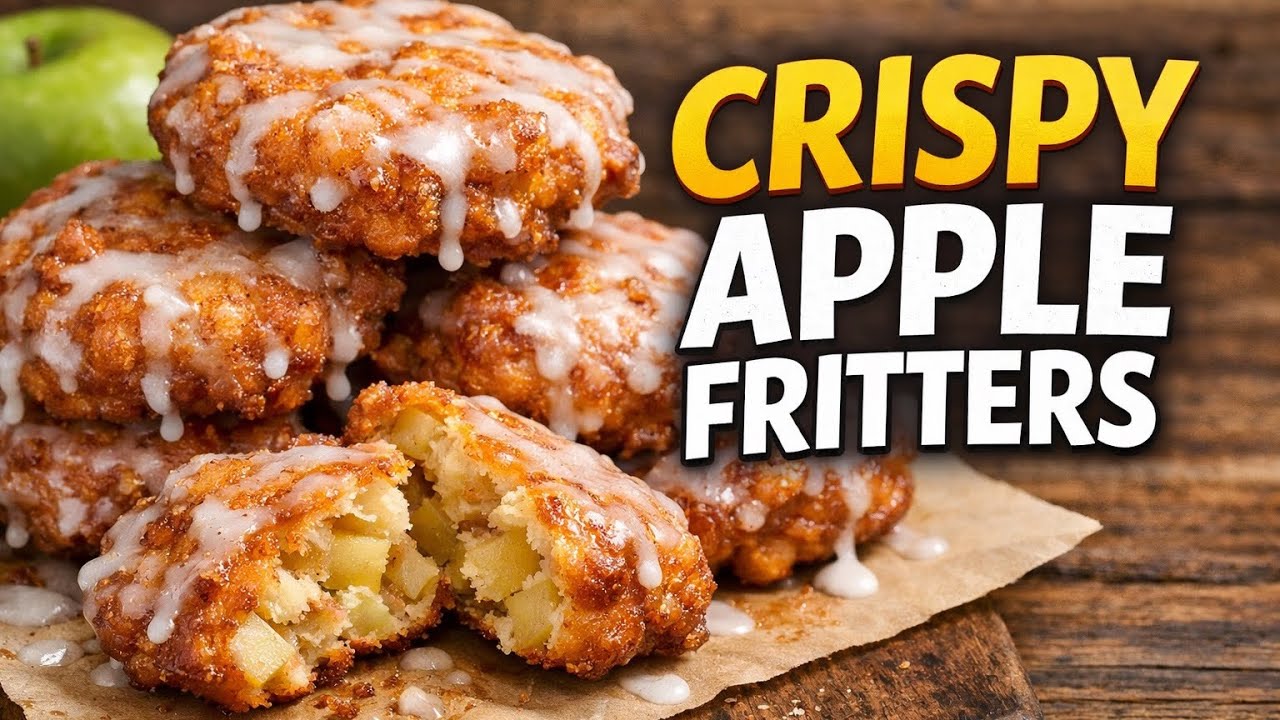Crispy Apple Fritters with Cooked Apples | Better Than the Bakery #applefritters #homemadefritters