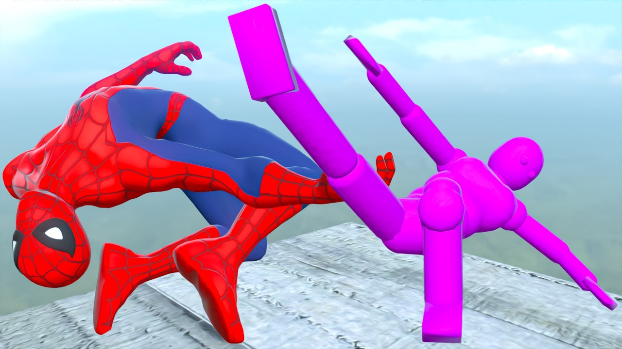 spiderman ragdolls compilation #219