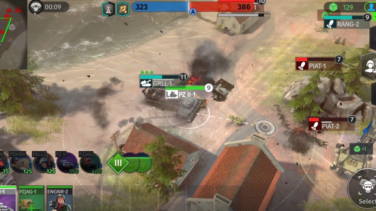 Wwa rts.  Panzer 2 & Pzjag 🇩🇪 Grill,  SherC