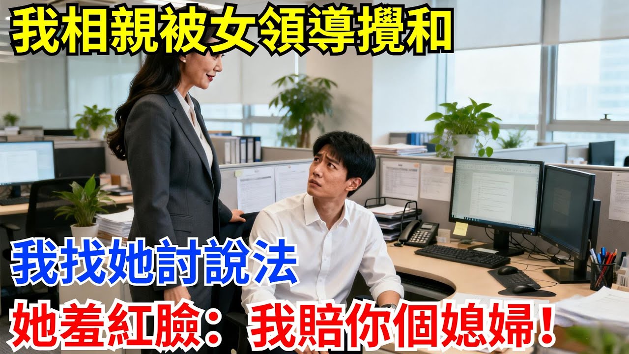 我相親被女領導攪和，我找她討說法，她羞紅臉：我賠你個媳婦！#奇聞軼事 #奇聞 #奇聞故事#故事分享#爽文#男頻#女領導#相親