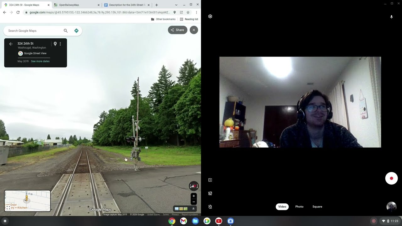24th Street Railroad Crossing Tour #railroad #railroadcrossing #tour