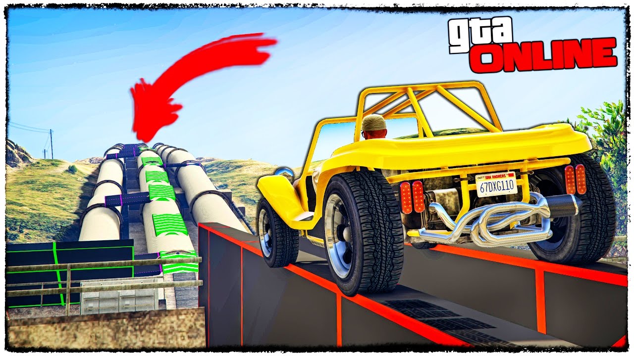 БЕЗУМНЫЙ ПОДЪЕМ НА БАГГИ! КУЧА ЛЮДЕЙ, БОМБЕЖКА И УГАР В ГТА 5 (GTA 5 ONLINE SKILL TEST)