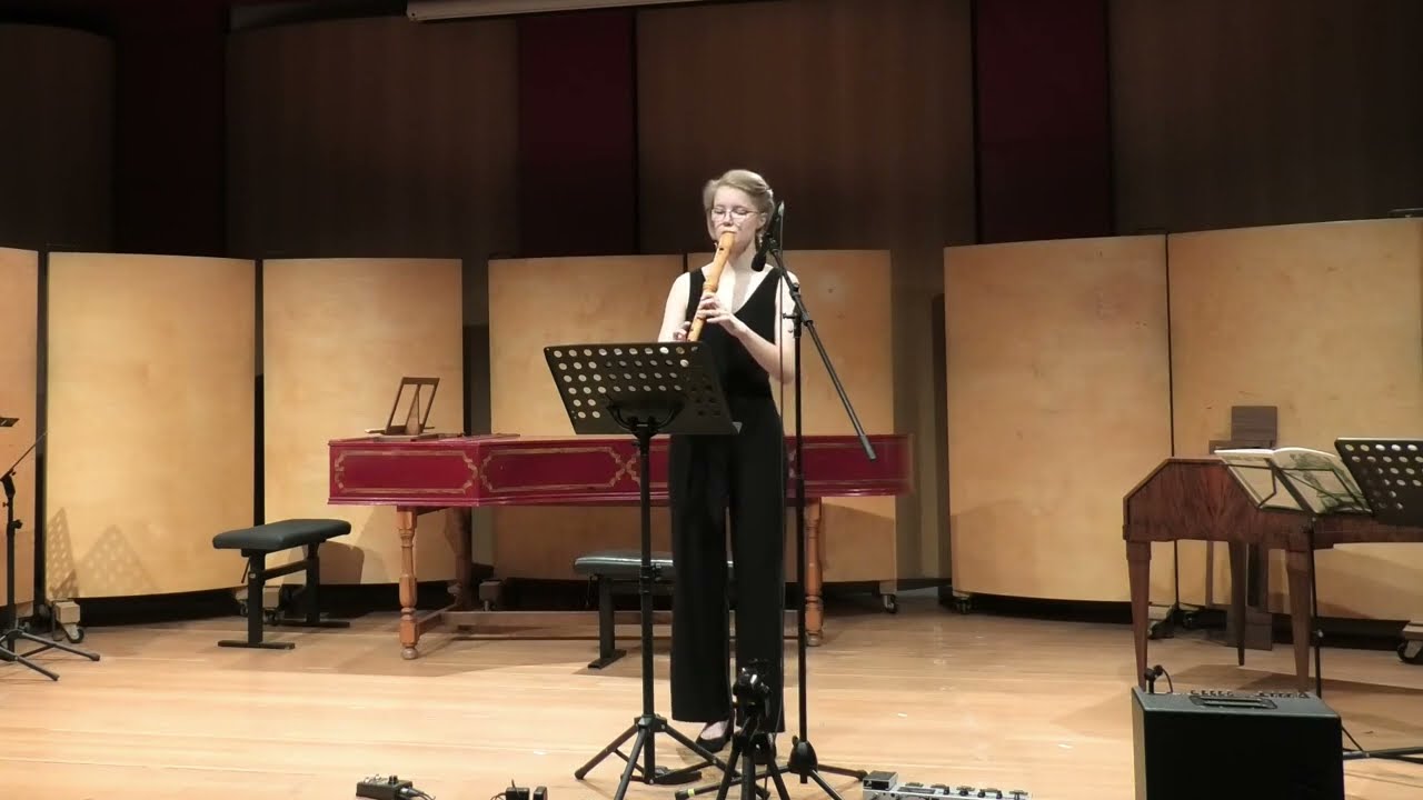 Peter Hannan: RSRCH 12/84 Dream (1984), arr. for recorder and live electronics - Janna Schneider