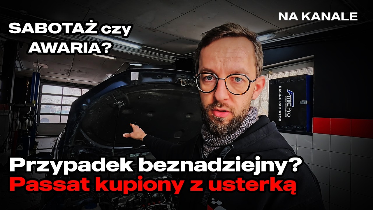 SABOTAŻ czy AWARIA? Ciężki przypadek. Jak naprawić Passata aby nie wymieniać części w ciemno?