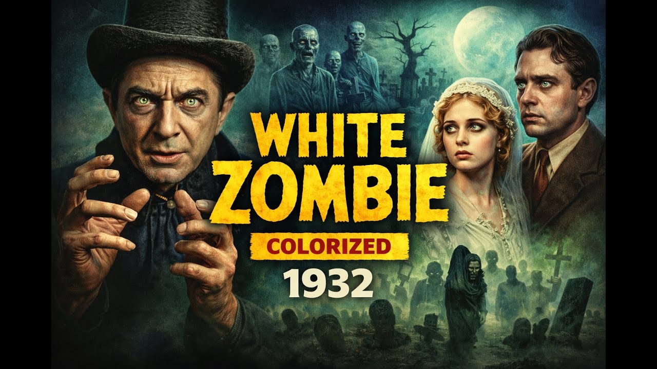 White Zombie (1932) &ndash; Colorized | Bela Lugosi Classic Horror | Full Movie