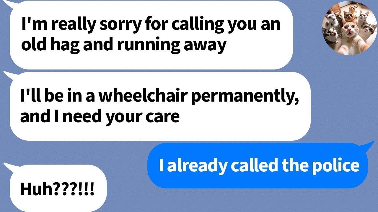 【Apple】My ex husband who ran off with a college girl and he told me he would be in wheelchair and...