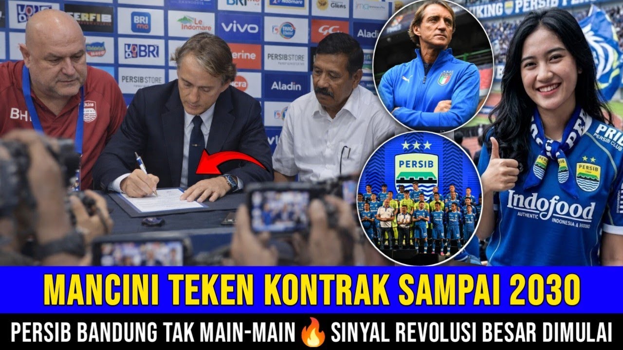 TEPAT TANGGAL 04 MARET 2026❗❗ROBERTO MANCINI RESMI TEKEN KONTRAK SAMPAI 2030😱!!