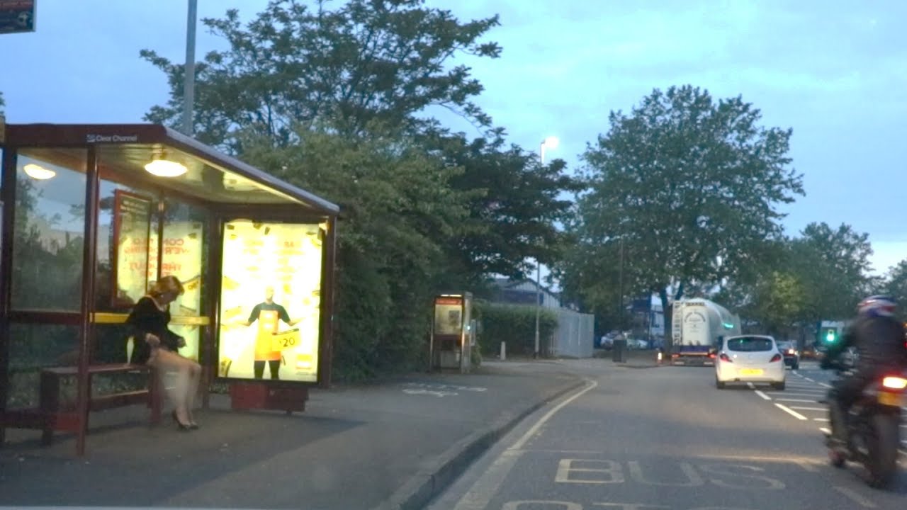 At The Bus Stop