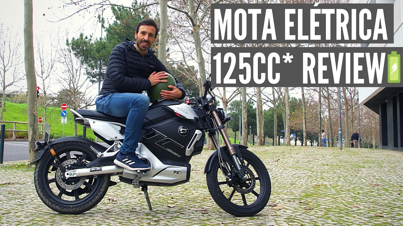 Super SOCO TC MAX Mota Elétrica equivalente a 125cc Review