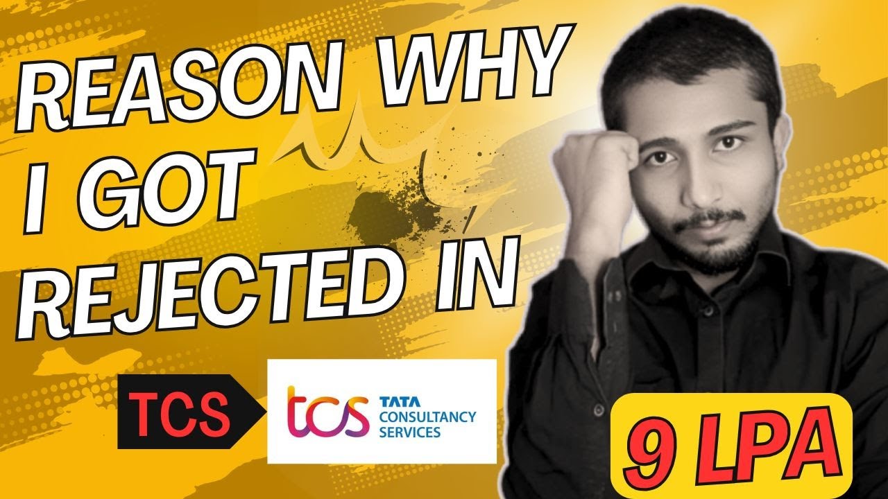 TCS Rejection After HR Round: My Honest Reflection | My TCS Prime Experience | Kaarthik VITB