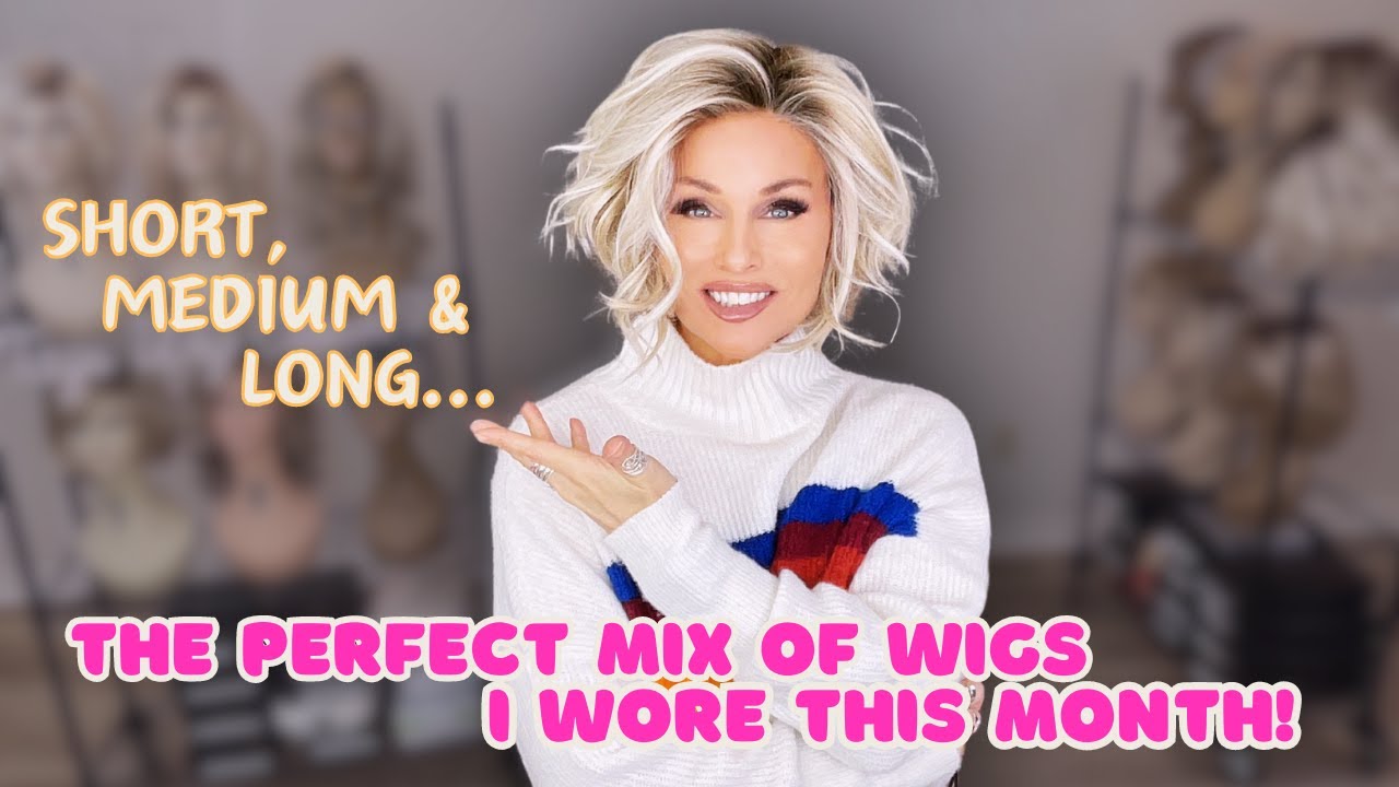 SHORT, MEDIUM & LONG WIGS... See the PERFECT MIX of WIGS I WORE THIS MONTH!  ❤️❤️❤️ #WIGLIFE !