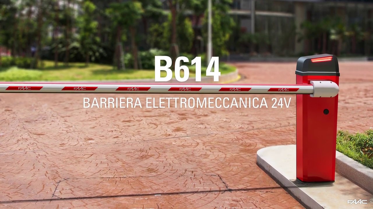 Nuova Barriera Elettromeccanica Faac B614 - Installazione a Roma - Cebi S.r.l.