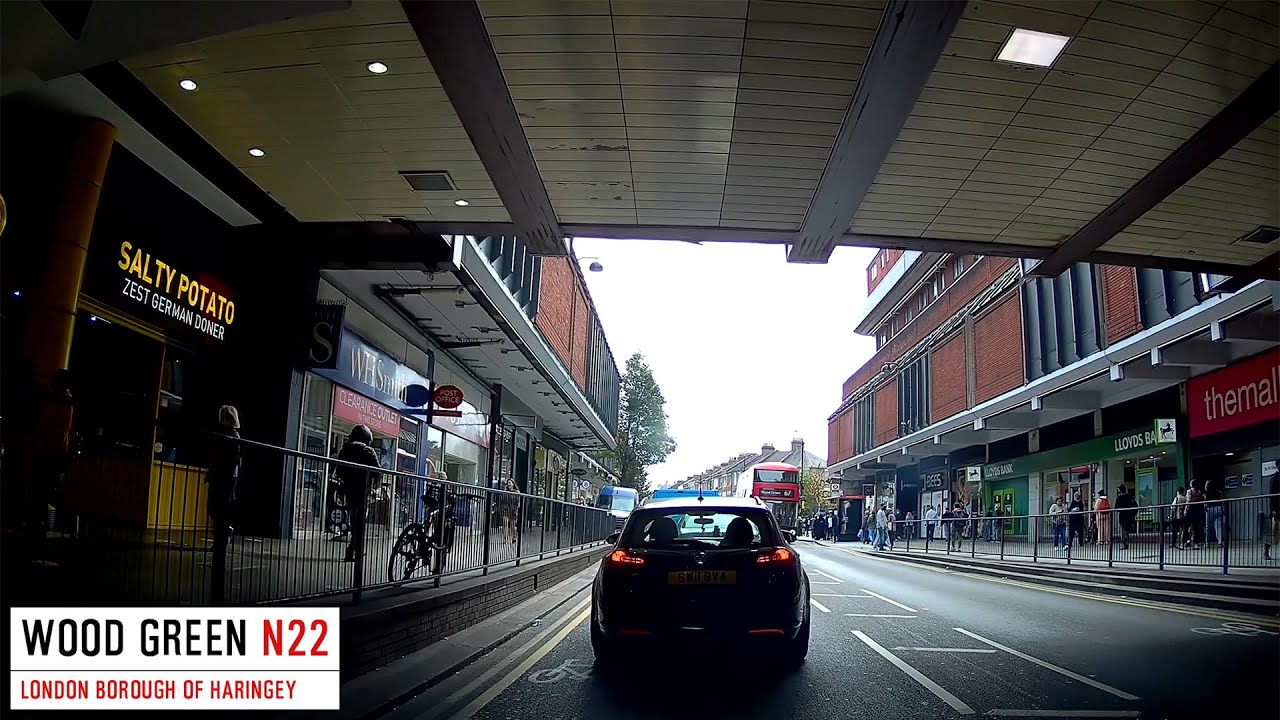 A Drive Through London Wood Green N22