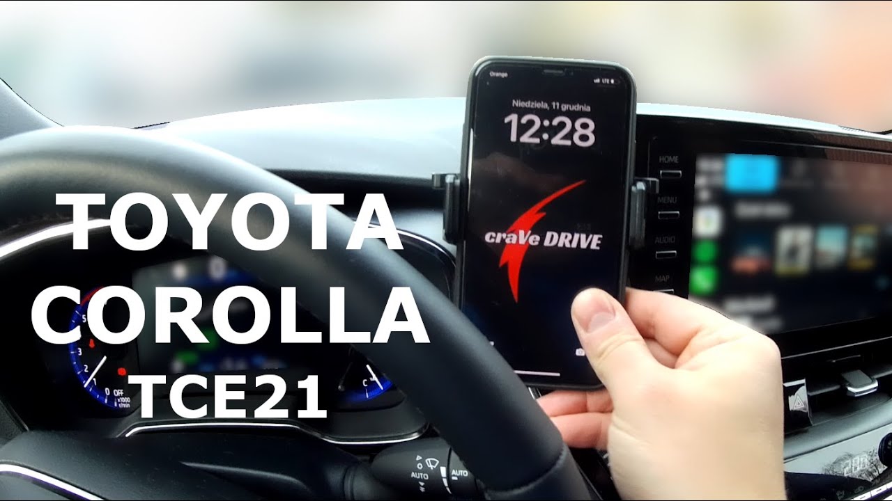 Toyota Corolla Phone holder #CRAVEDRIVE