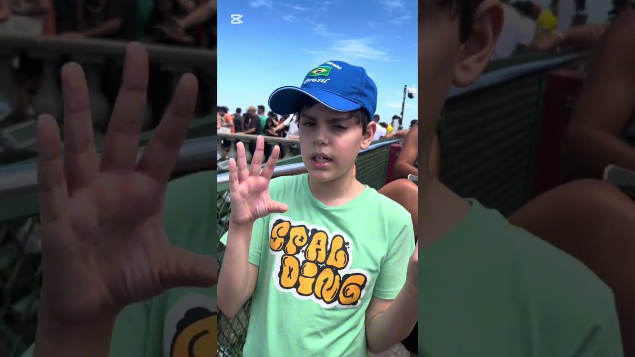 Benjamín está en el cristo redentor y playa barra de tijuca 🇧🇷