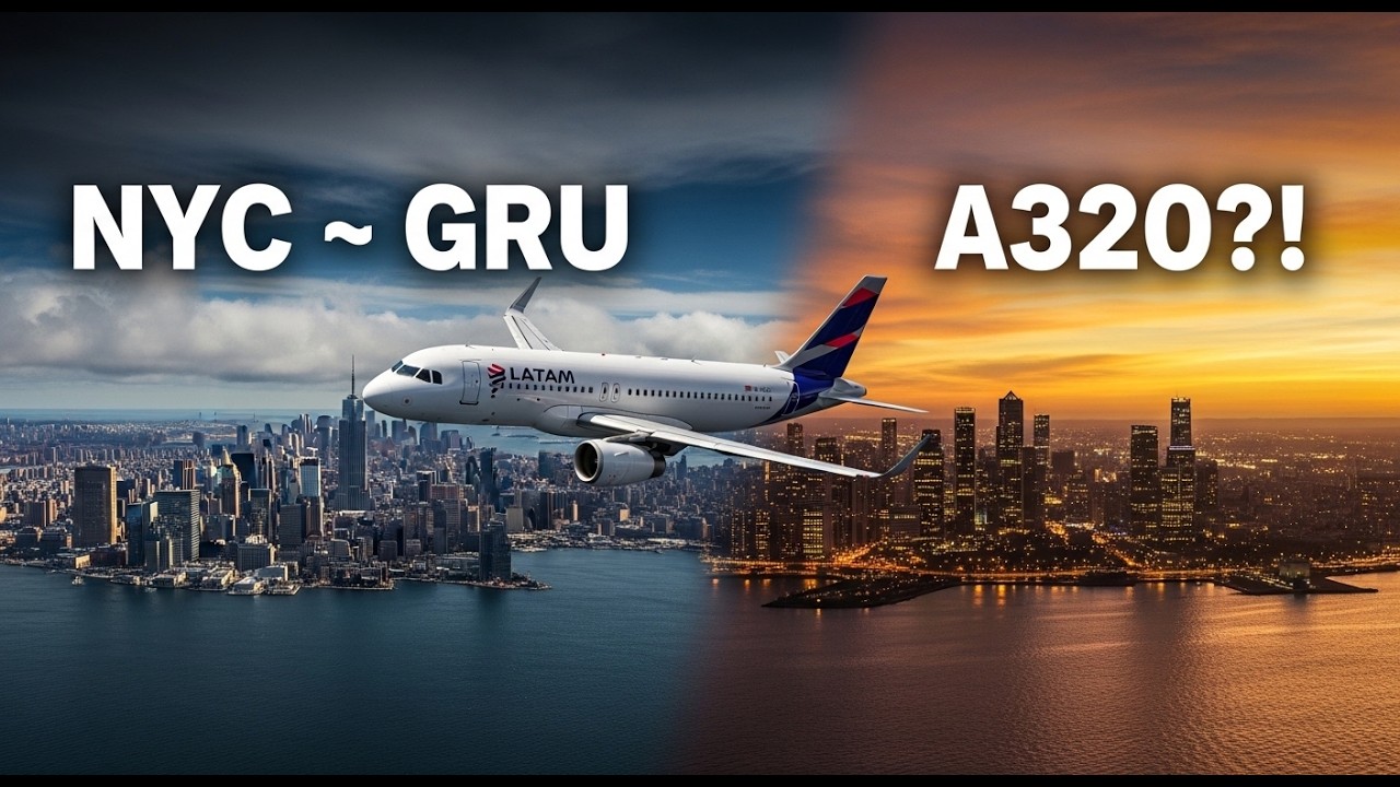 NYC → Sao Paulo | LATAM A320 | Microsoft Flight Simulator