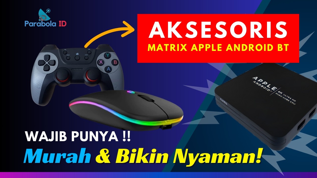 WAJIB PUNYA! Mouse & Gamepad Ini Bikin Matrix Apple Android BT makin nyaman!