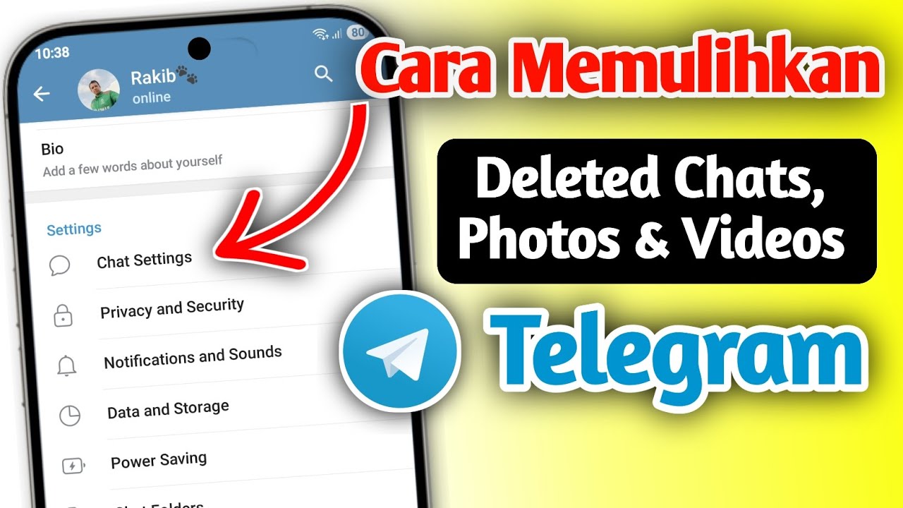 Cara Memulihkan Obrolan, Foto, dan Video Telegram yang Terhapus (Panduan 2025!)