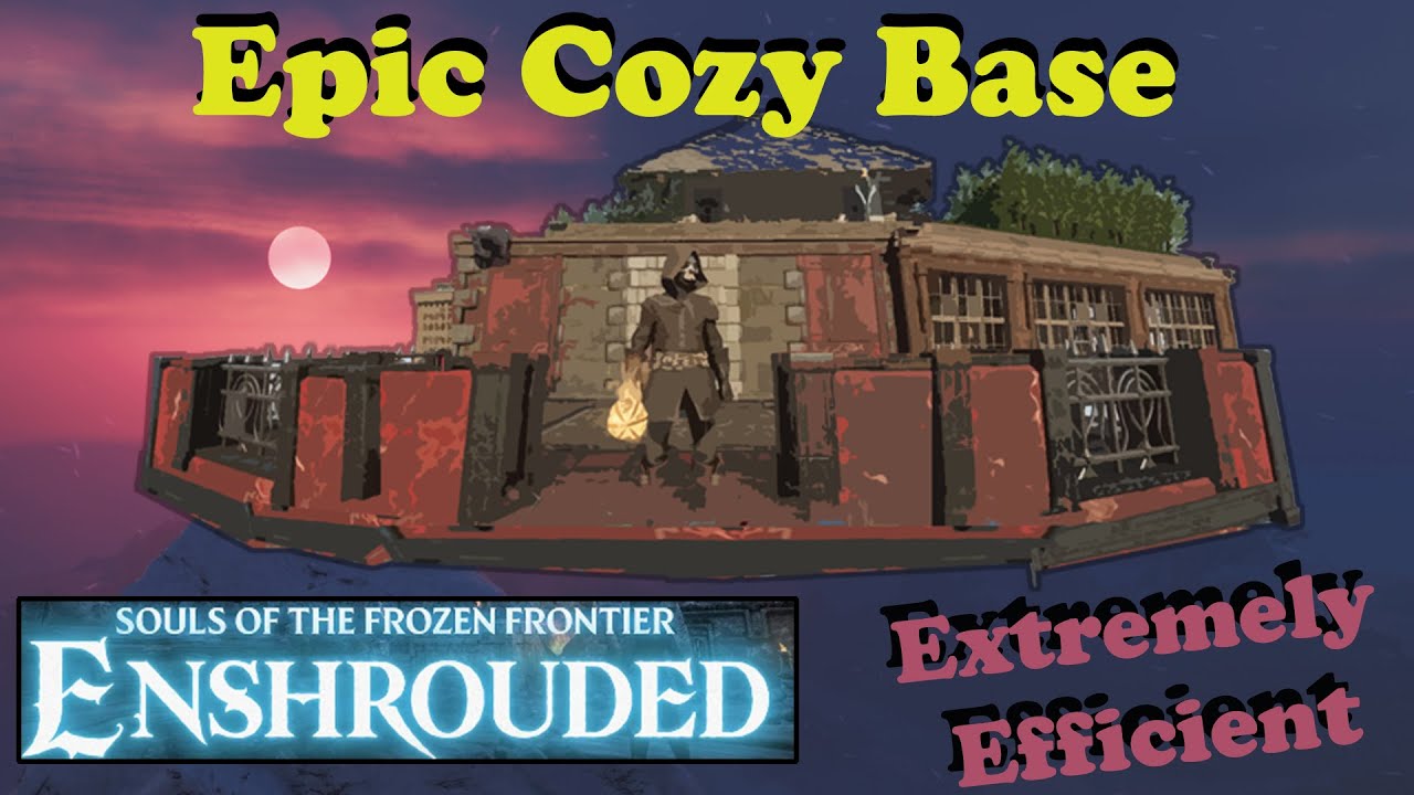 Enshrouded I build a detailed and efficient workshop of a base!