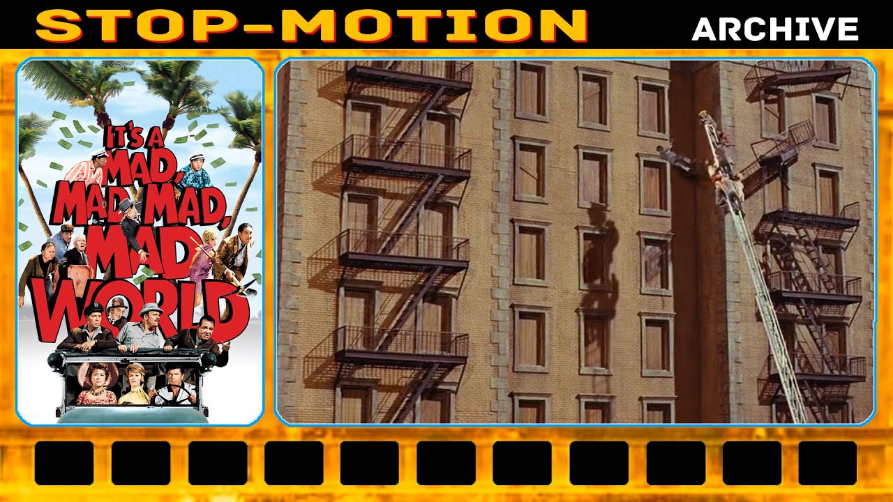 It's a Mad Mad Mad Mad World (1963) Stop-Motion Shots