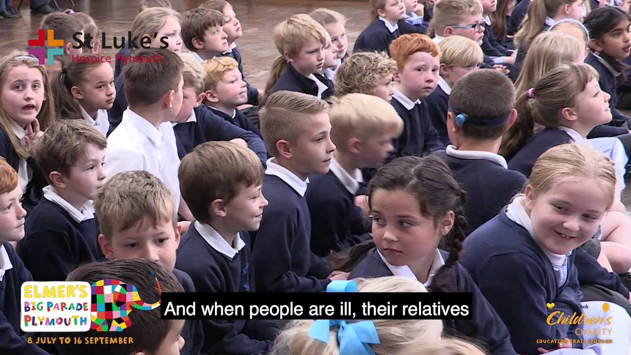 St Luke&rsquo;s opening up conversations around bereavement in local schools with art