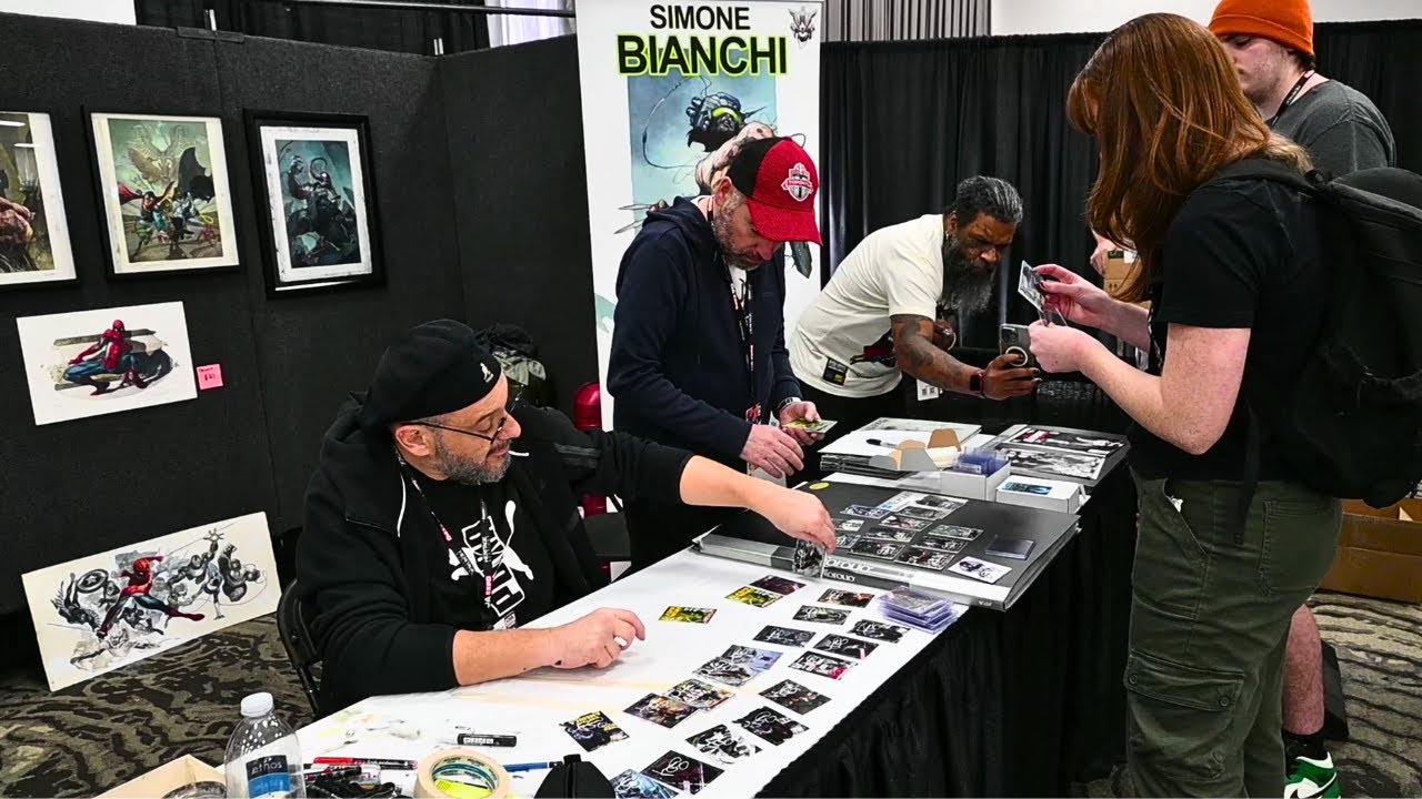 Getting the Hottest Comic Books & Cards Signed by the Artist at OAX 2025