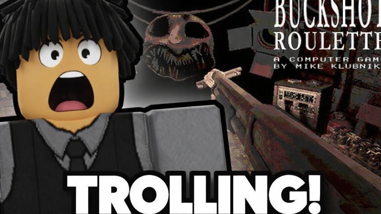 TROLLED My Friend in Buckshot Roulette (Roblox) 😂 He Got Mad ! 