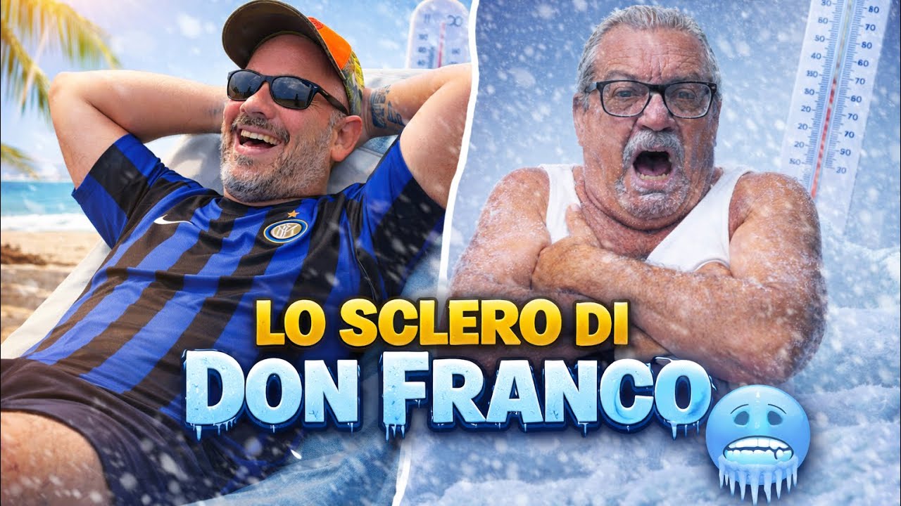 LO SCLERO DI DON FRANCO🥶 ATALANTA NAPOLI FURTO CON SCASSO😂DON FRANCO NE HA PER TUTTI🔥 -18 FA FREDDO🥶