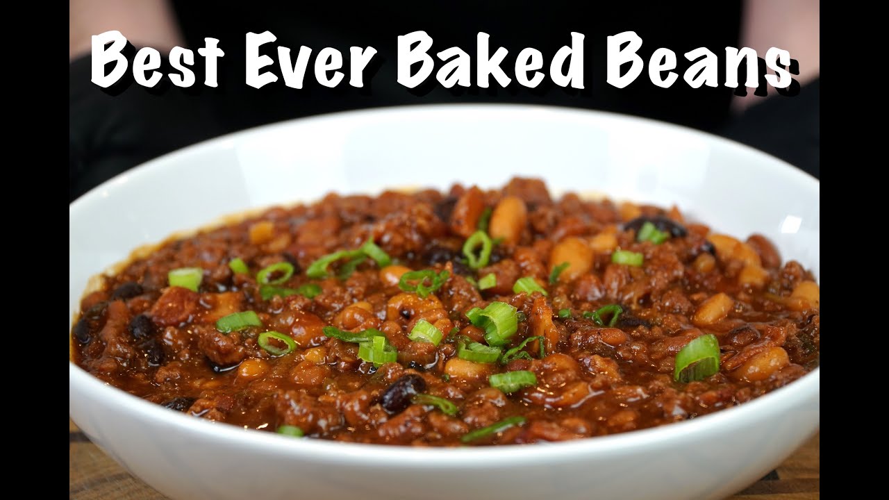 How To Make The Best Baked Beans Ever! | BBQ Baked Beans Recipe #MrMakeItHappen #Cookout