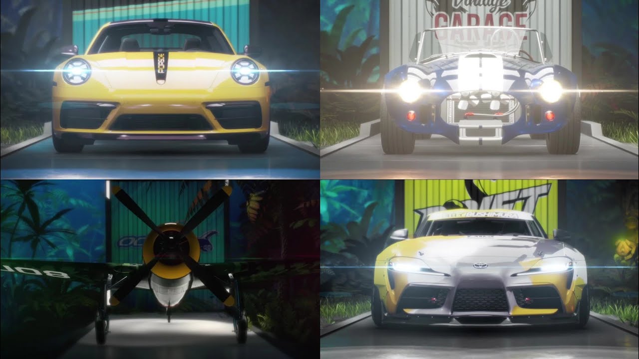 The Crew Motorfest | All Vehicle Unlock Cutscenes (Playlist Completion Reward)