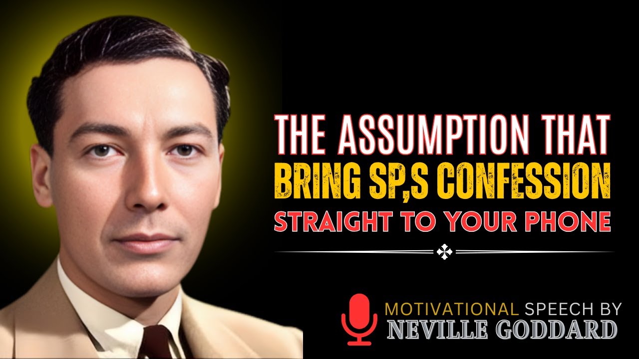 The Assumption That Brings Your SP’s Confession Straight to Your Phone | Neville Goddard Inspired