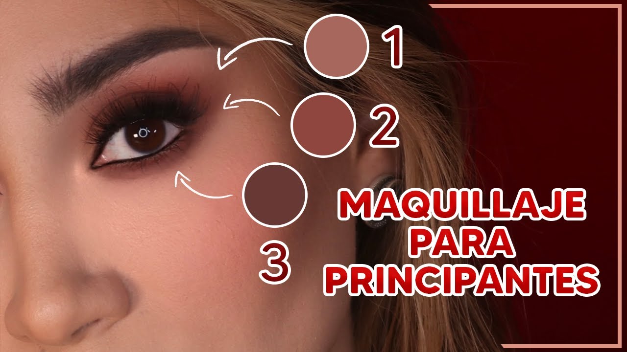 ERES PRINCIPIANTE? MAQUILLATE PASO A PASO PARA QUE TE VEAS MUY LOBA HOY EN NAVIDAD!
