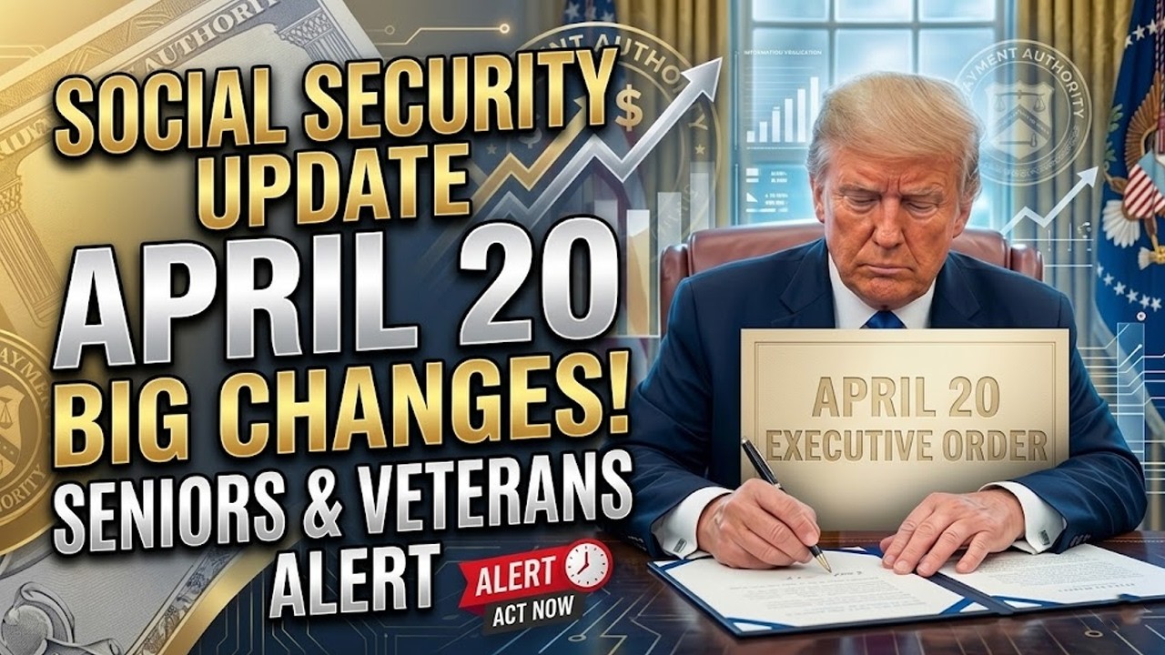 Confirmed: Social Security Update &ndash; Big April 20th Changes for Seniors & Veterans!