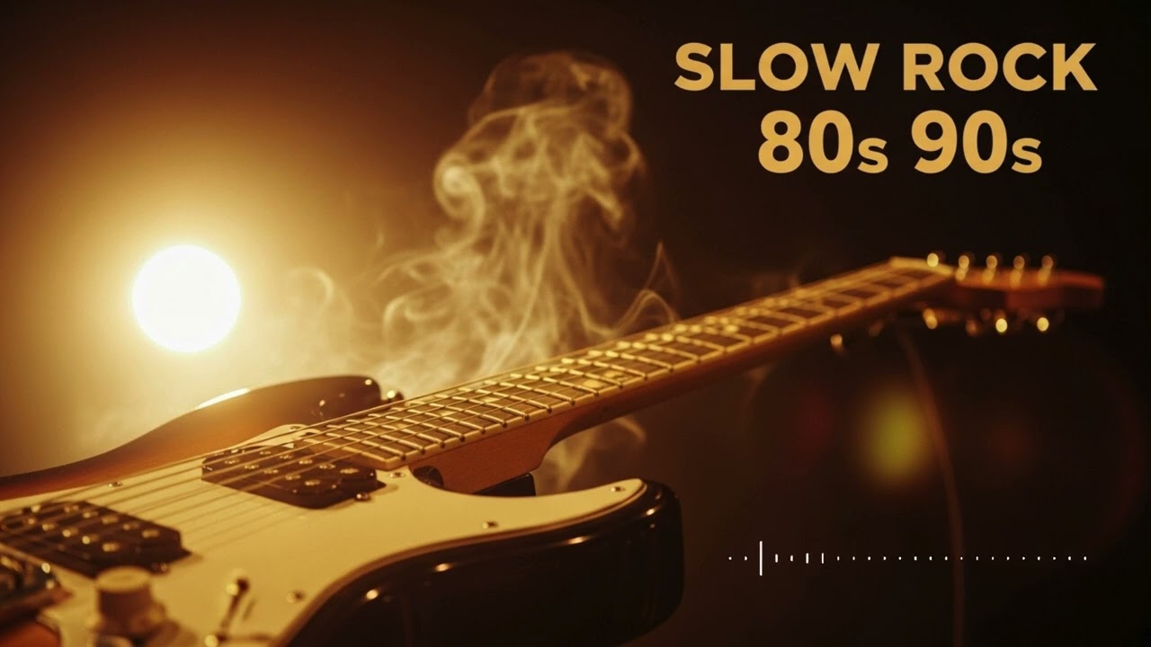 Slow Rock 2025 | Neon Sunset Waves &ndash; Modern Retro Rock 🎧