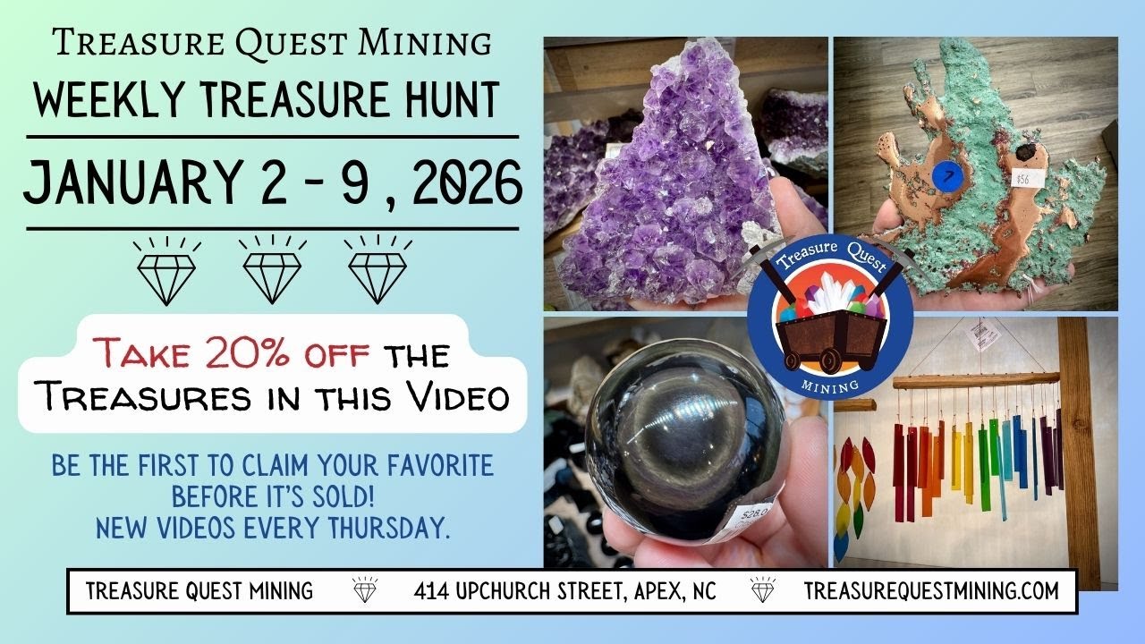 Treasure Hunt Sale: January 2 - 9, 2026