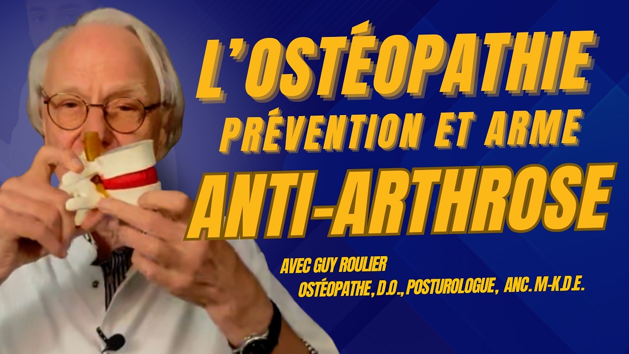 Comment stopper l'évolution de votre arthrose vertébrale par Guy Roulier (vidéo sous-titrée)