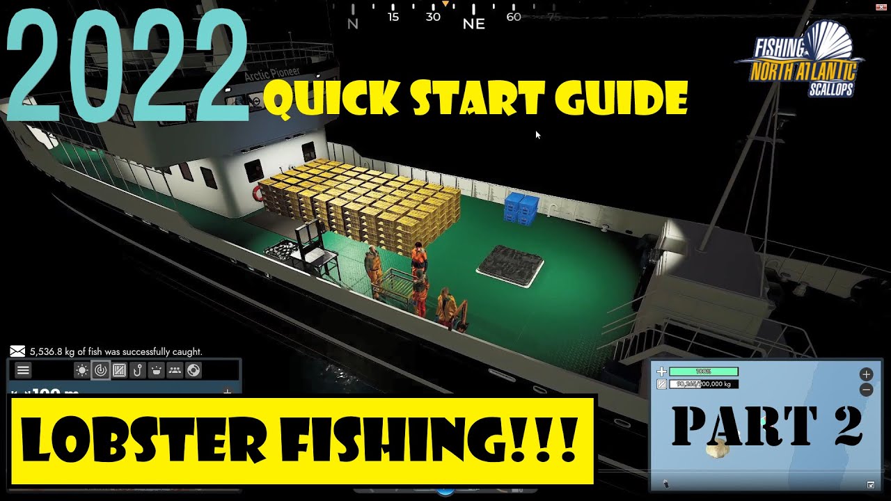 Fishing North Atlantic 2022 Quick Start Guide Part 2 - Lobster Fishing for Gold