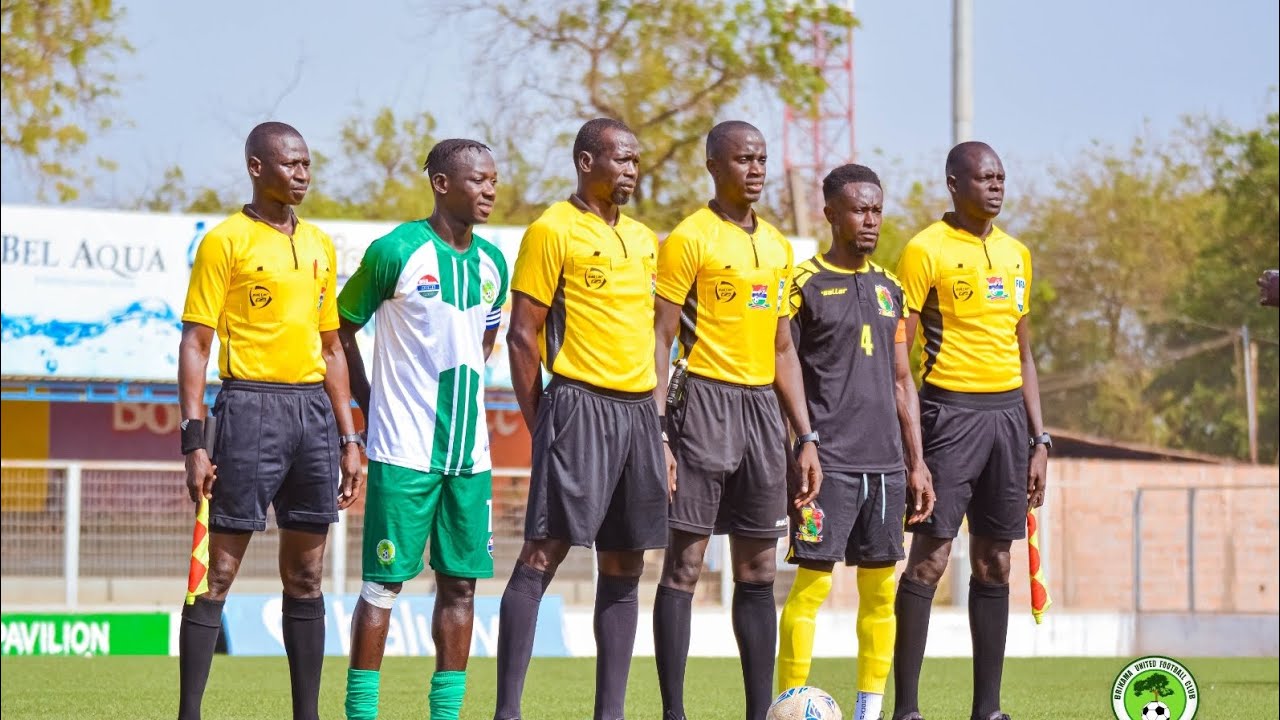 GFF MEN FIRST DIVISION GAME WEEK 12 STIVE BIKO VS BRIKAMA UNITED.