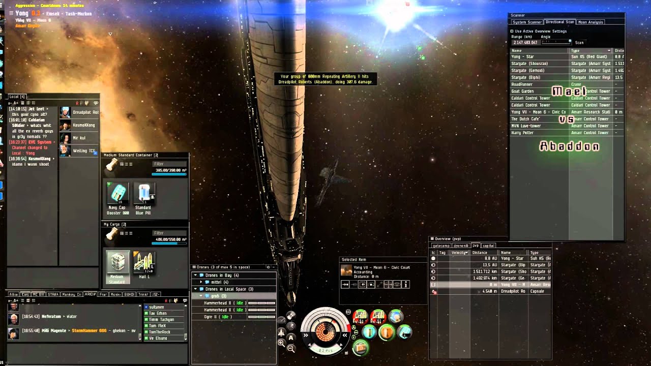 EVE Online Criminal in Action
