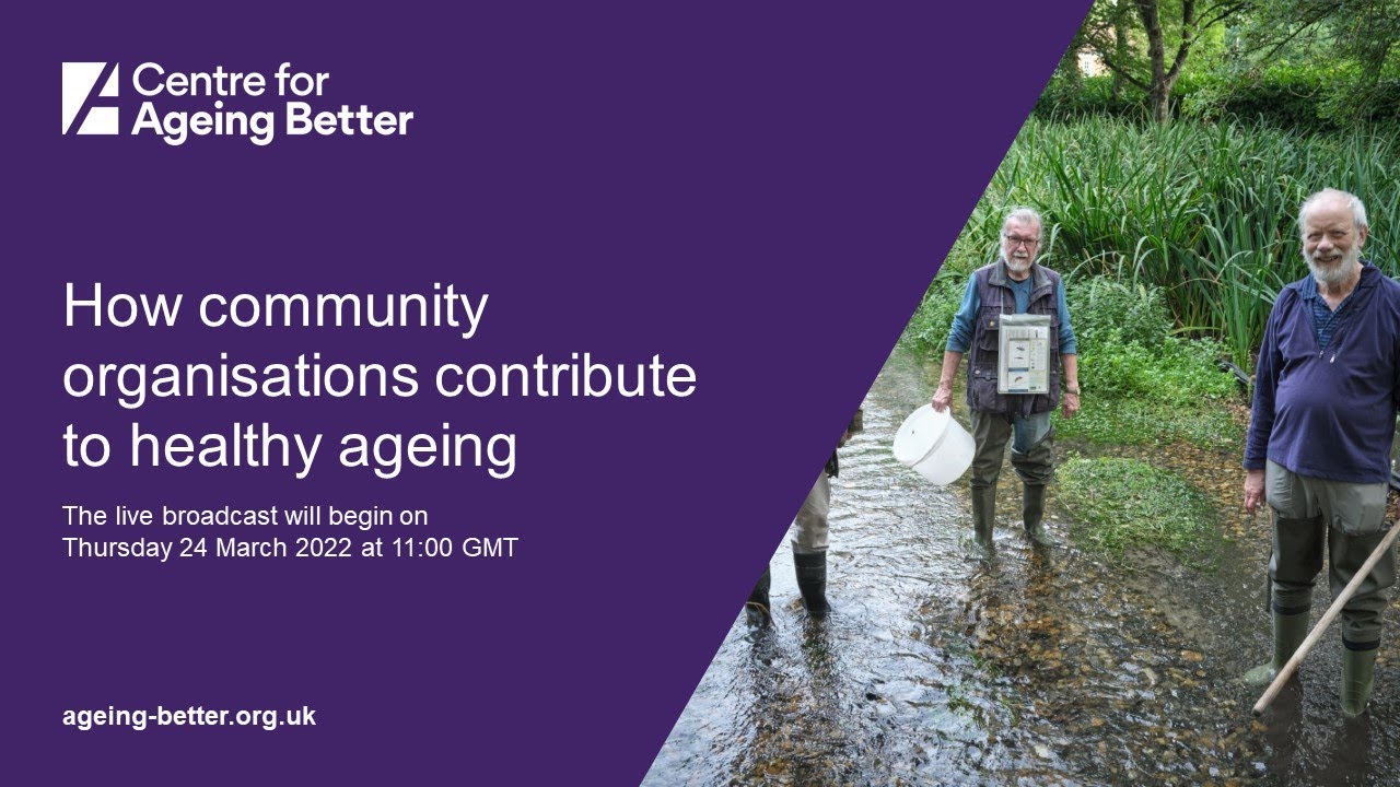 How community organisations contribute to healthy ageing