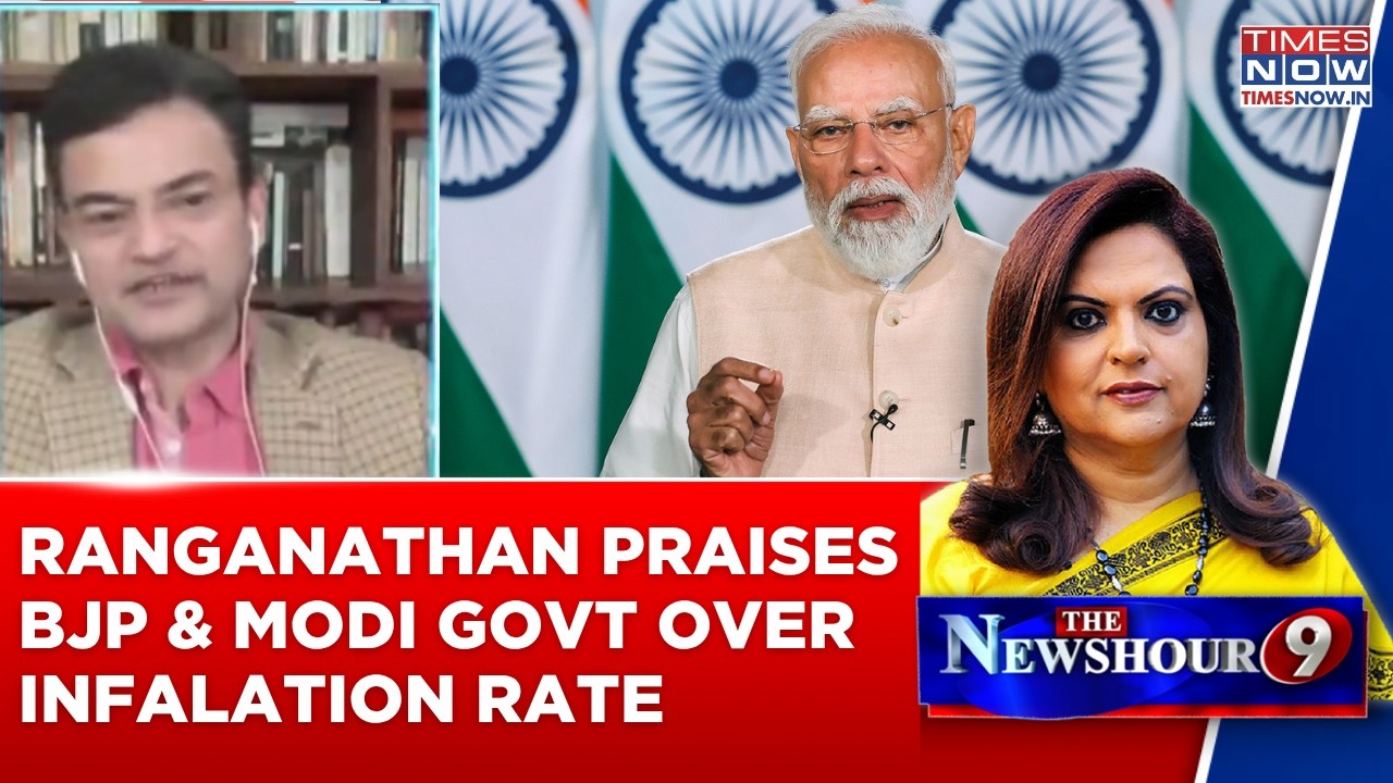 Anand Ranganathan Praises BJP & Modi Govt Over Infalation Rate; Says 'In 2014 It Was 10% & Now...'