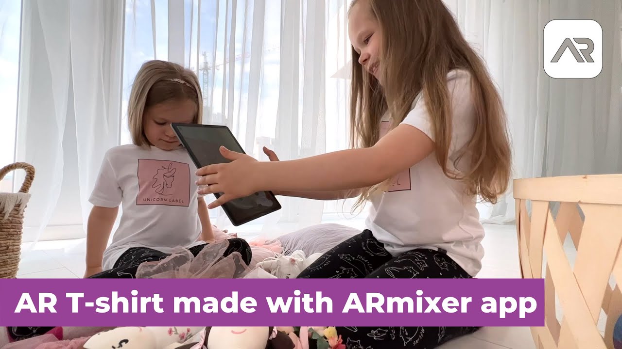 Tech-infused augmented reality T-shirts  | koszulki z efektem AR | aplikacja ARmixer