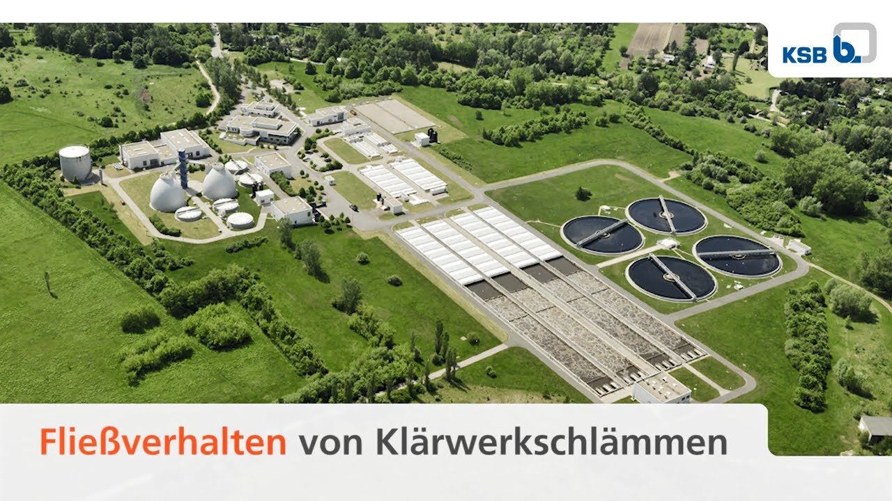 Fließverhalten von Klärwerksschlämmen (German)