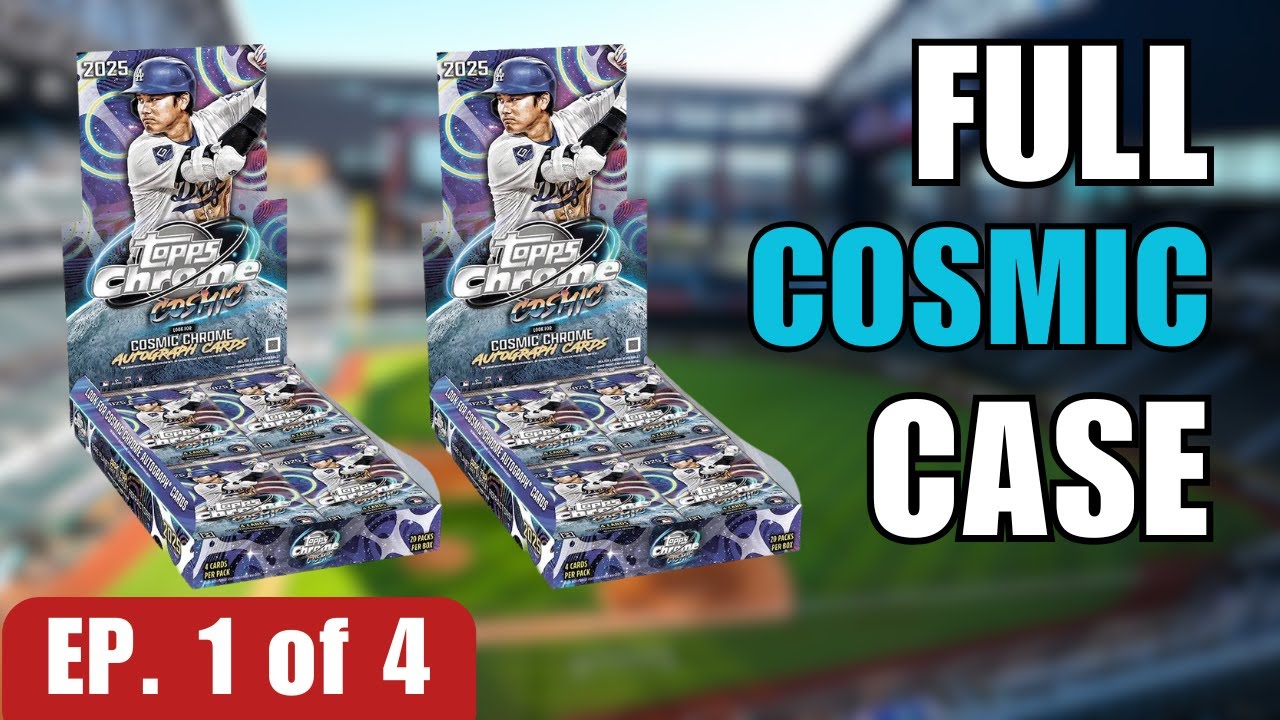 🚨НОВИНКА!!! 🚨 Бейсбольные карточки Topps Cosmic Chrome 2025 года | Полный комплект (распечатан)