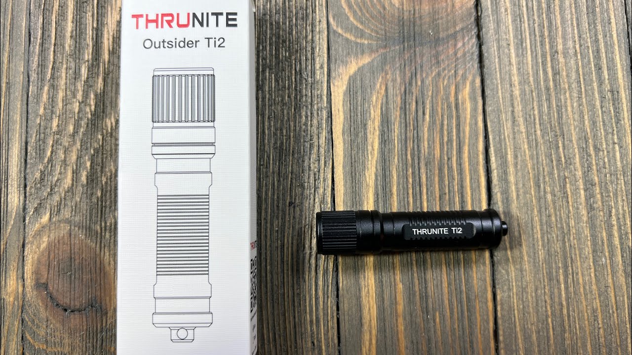 Thrunite Ti2 Keychain! Unboxing And First Impressions!