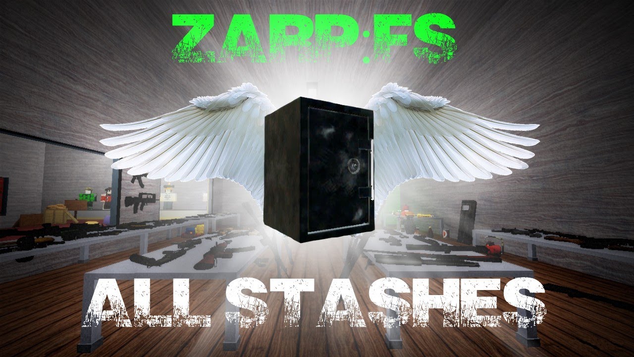 Old!! How to get ALL Stashes and Secret Items in Zombie Apocalypse Roleplay  From Scratch Locations