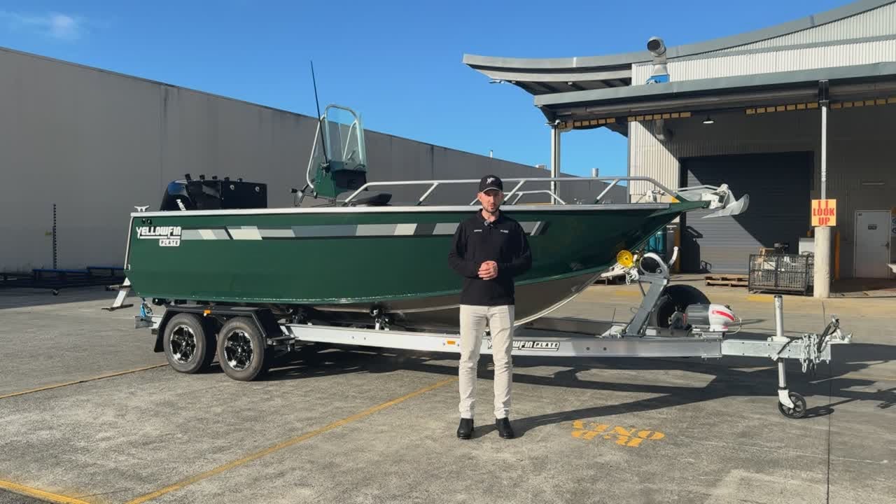 Yellowfin Plate Boats - The brand new YF-62F Rear Console